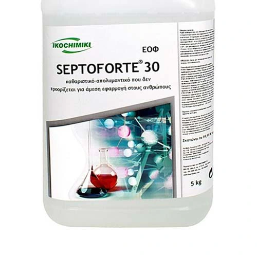 IKOCHIMIKI-იკოჩემიკი Septoforte 30 ზედაპირების საწმენდი სადეზინფექციო კონცენტრატი 5ლ